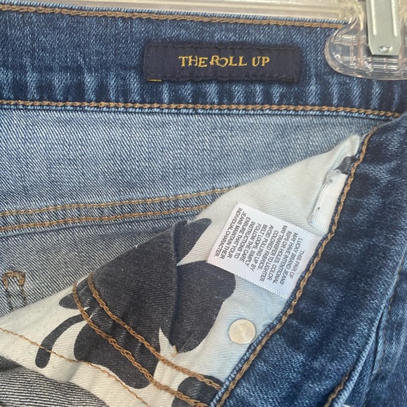 Lucky Brand Denim Shorts Size 12 - The Roll Up - Picture 6 of 14